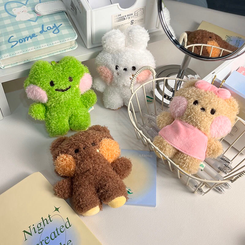 Móc khoá thú bông kèm id