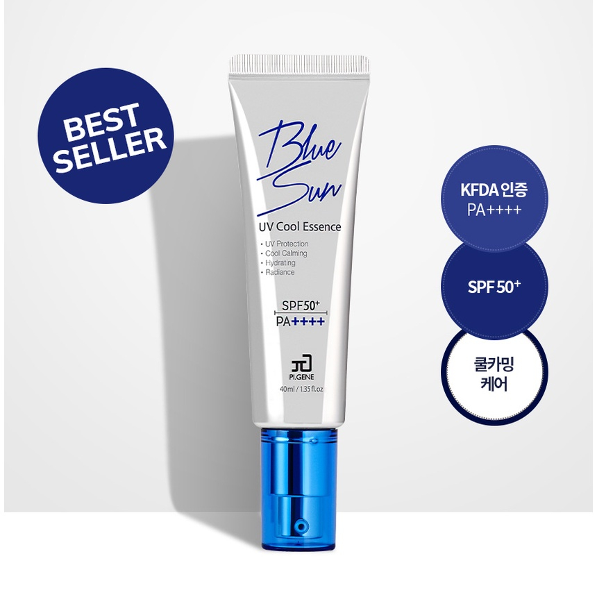 Măng tây baby - Kem chống nắng Blue sun UV cool essence (SPF50+/PA++++)