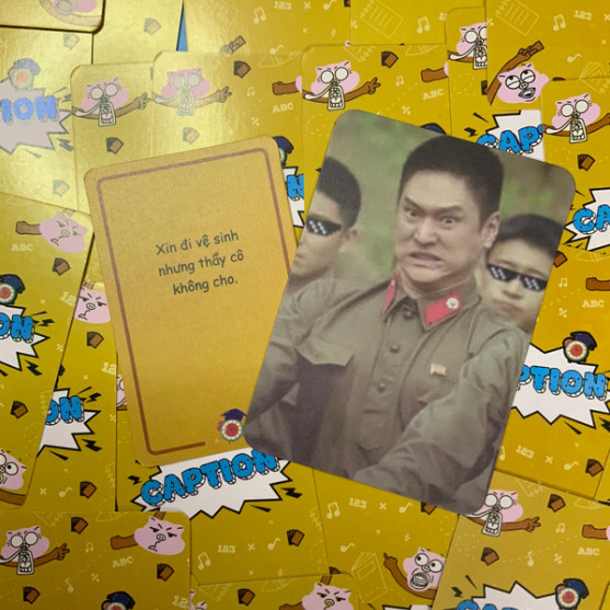 Bộ bài meme Mêm boardgame Choidee nhiều phiên bản hài hước chơi nhóm cùng bạn bè 130 lá