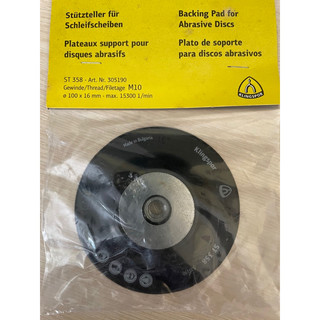 Đế gắn nhám Klingspor Backing pad 100/M10 dùng cho đĩa cứng Fiber disc