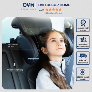 Gối tựa đầu ôtô xe hơi đa năng tùy chỉnh,gối tựa đầu 2 bên cho ô tô xe hơi chống đau mỏi vai gáy - dvh decor home