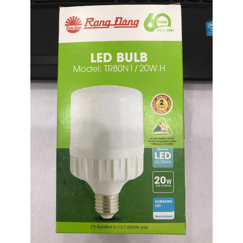Bóng đèn led trụ Rạng Đông 20W