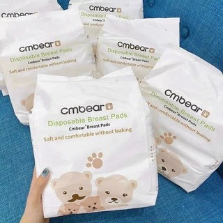 Bịch 108 Miếng Lót Thấm Sữa Cmbear, Siêu Thấm Hút Dùng Một Lần Cho Mẹ