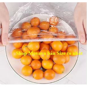 Màng bọc thực phẩm co giãn bo chun có túi gấu size Đại - Movava