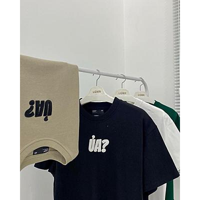 Áo Thun IN Chữ ỦA hài hước MÀU HỒNG ĐẬM