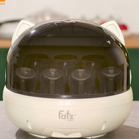 Máy úp bình sữa tiệt trùng UVC sấy khô và bảo quản - TIDY 1- Bảo hành 1 năm