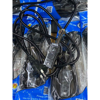 Dây nguồn nồi cơm Sharp, 2 lỗ tròn loại tốt dài 2m chính hãng Tiến Thành sx tại VN