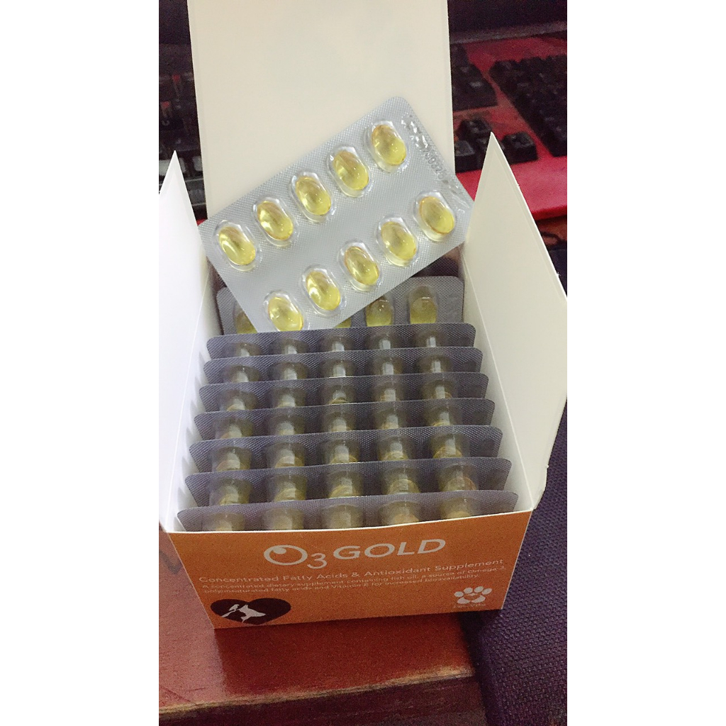 Dầu Cá Bổ Sung Omega 3 Cho Chó Mèo Fish Oil 03 Gold Thái Lan