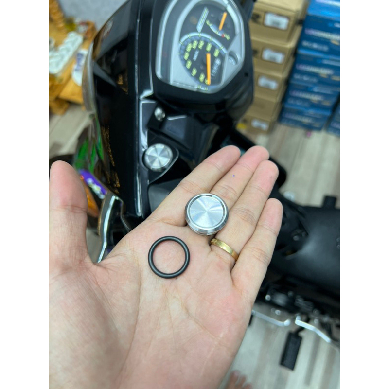 Nút đậy chân kính INOX304 Ex135-Lead