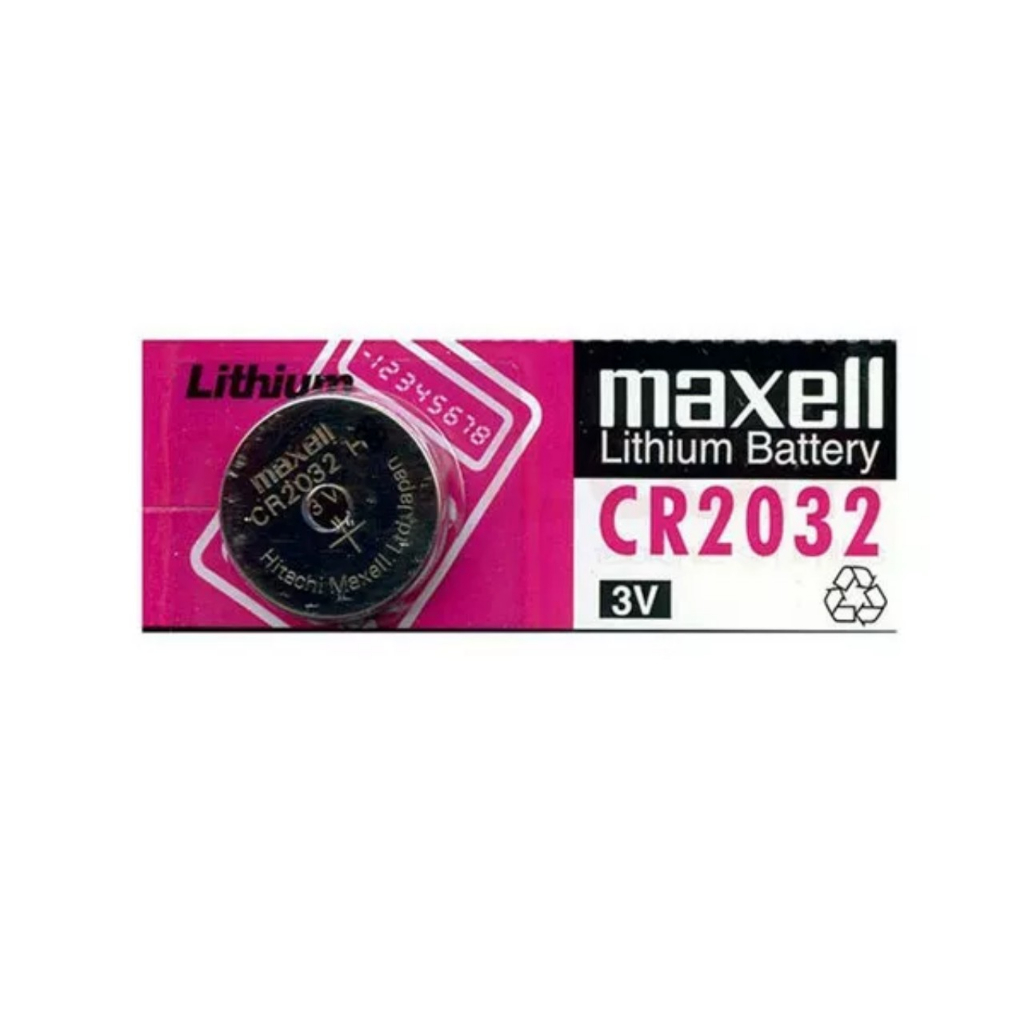 Pin CMOS CR2032, CR2025, CR2016 Maxell Lithium Battery 3V