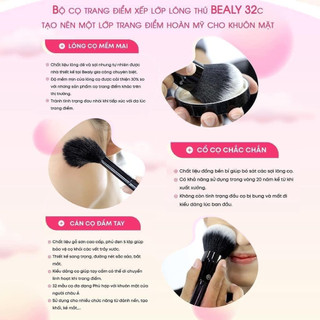 Bộ cọ BEALY xếp lớp 32 cây