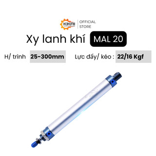 Xy lanh tròn vỏ nhôm MAL-20 chất lượng tốt dùng trong tự động hóa công nghiệp