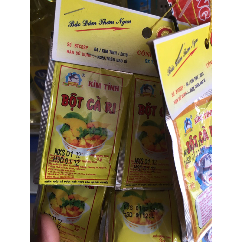 bột cà ri ướp thức ăn