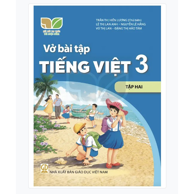 Sách - Vở bài tập Tiếng Việt Lớp 3 Tập 2 - Kết nối Kèm 1 tờ Thời Khóa Biểu