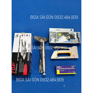 Trọn Bộ bấm vải bàn Bida chuyên nghiệp