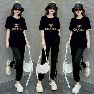 SET DÀI COTTON THÊU LO GO CAO CẤP