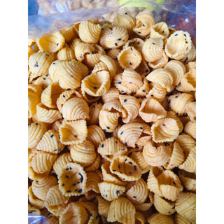 1kg Bim bim snack ốc sò vừng đen giòn tan thơm ngon