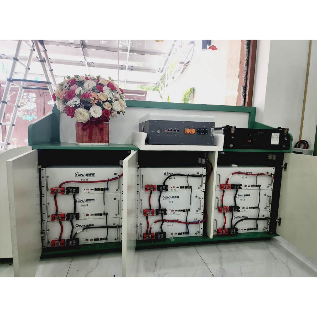 Pin Lithium Luxpower HinaESS 51.2V 100Ah Hi-5, PowerGem. Bảo Hành 10 Năm Với LuxPower Inverter