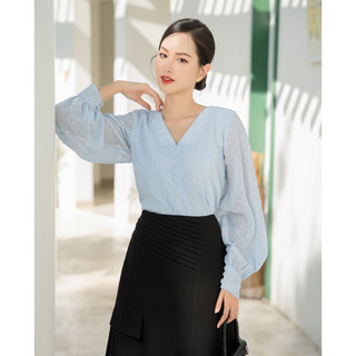 Olv - áo sofia long sleeve top