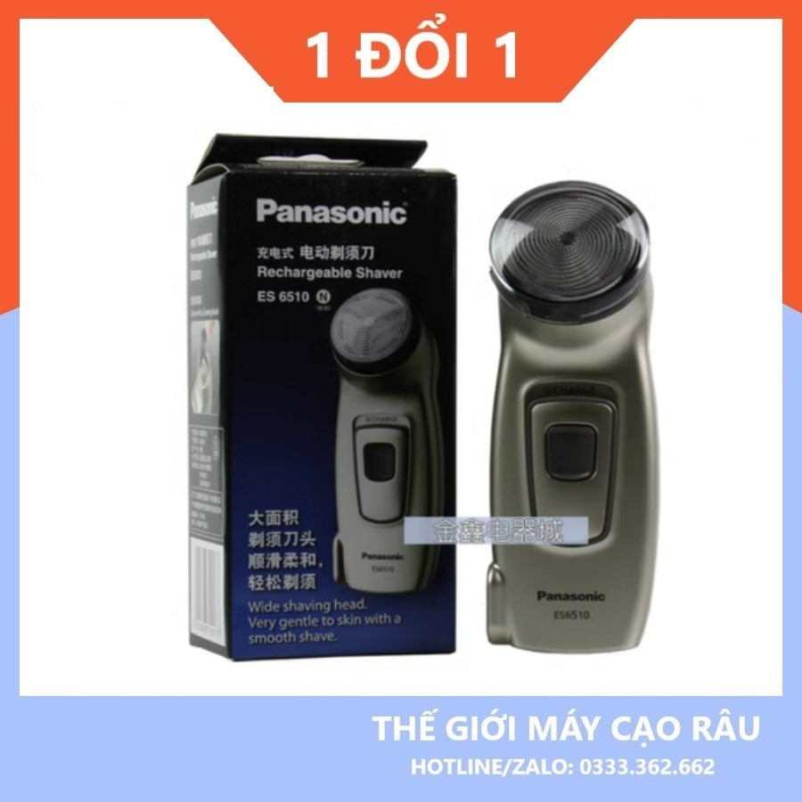 Máy cạo râu SẠC ĐIỆN Panasonic ES6510N- Nhập khẩu chính hãng