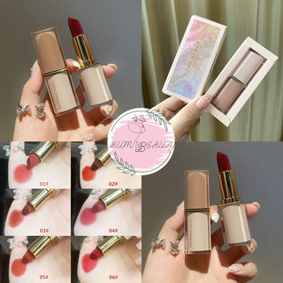 Son thỏi Herorange hiệu ứng khói sương mờ nhẹ môi, Son môi nội địa Trung dạng thỏi kết cấu mềm nhẹ giúp đôi môi mịn