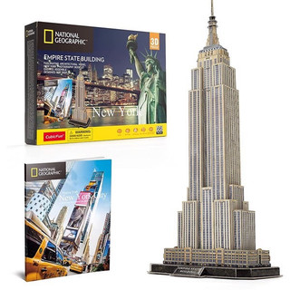 Mô hình giấy 3d lắp ráp cubicfun tòa tháp empire ds0977h - pp058