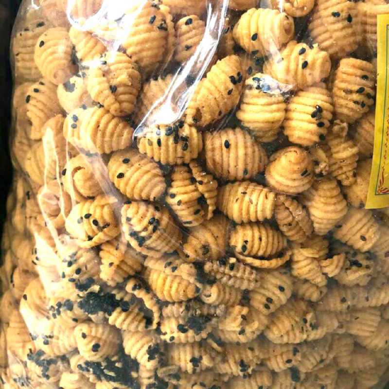 1kg Bim bim snack ốc sò vừng đen giòn tan thơm ngon