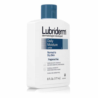 Dưỡng thể giữ ẩm da thường & khô Lubriderm Daily Moisture Normal To Dry Skin Lotion 177ml (Mỹ)