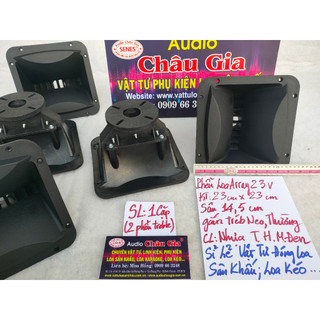 Phễu loa array 23cm -23cm 2 cái Audio Châu Gia