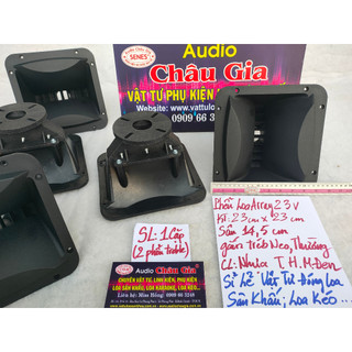 Phễu loa array 23cm -23cm 2 cái Audio Châu Gia