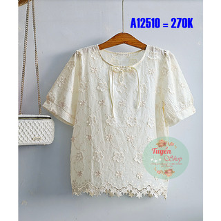 Áo kiểu cổ kết nút tàu