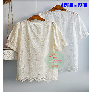 Áo kiểu cổ kết nút tàu