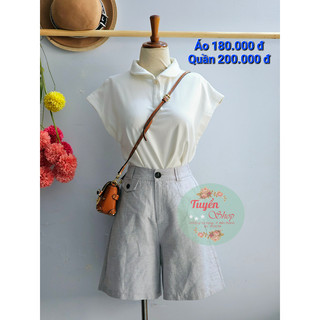 Áo thun cổ sen tay liền