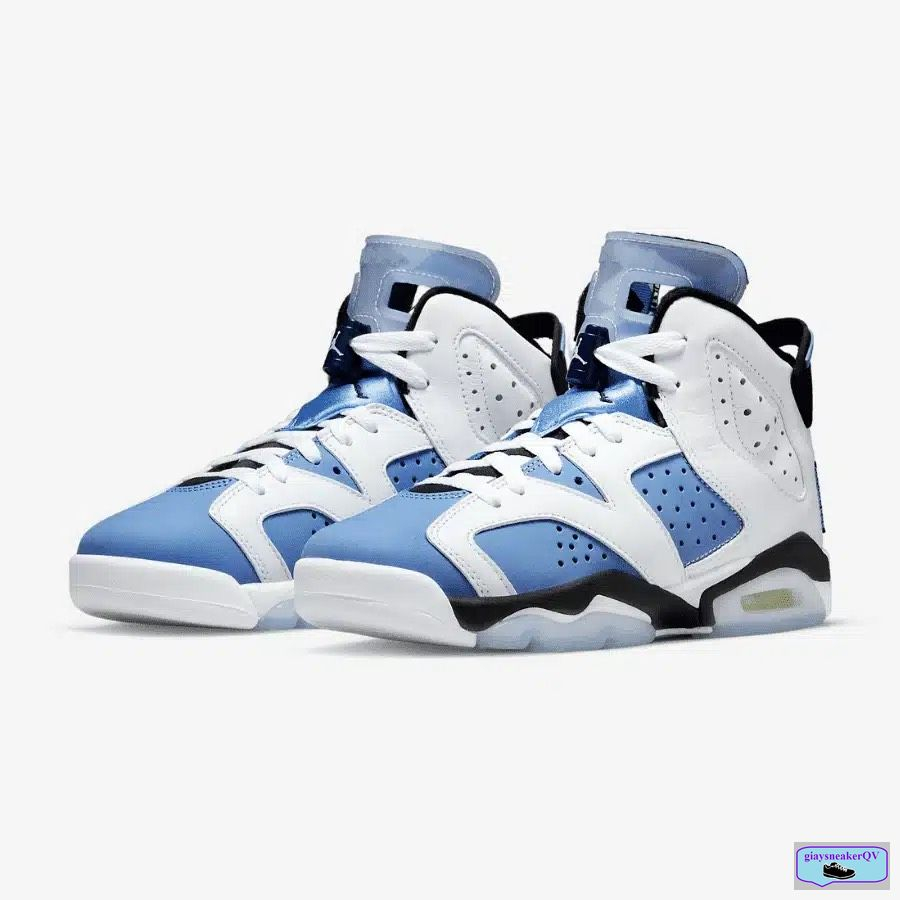 Giày Thể Thao Jordan 6 Retro University Blue Giày Jordan 6 xanh blue nam nữ hot trend cực ngầu cực xì tai