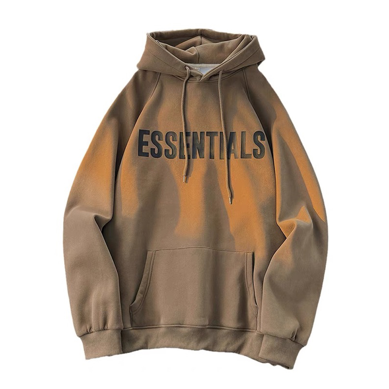 Áo hoodie form rộng tay bồng mũ hai lớp