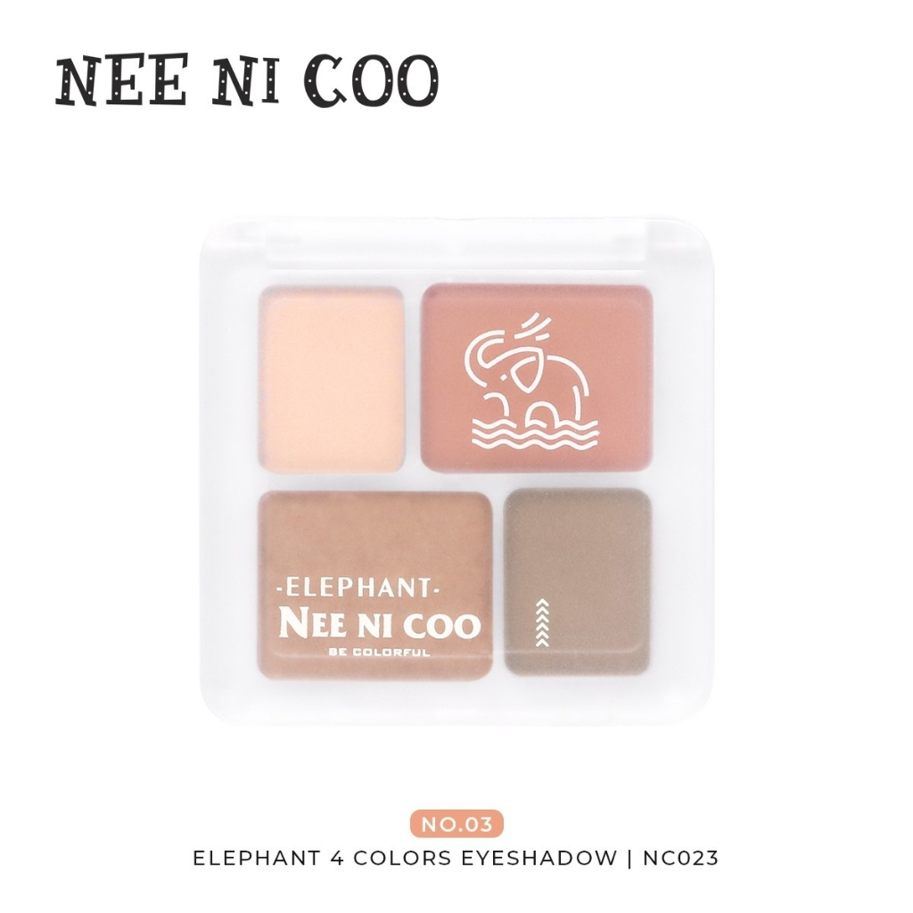 Phấn Mắt Nee Ni Coo Elephant Eyeshadow NC023 Màu Xinh Bám Lâu No.3