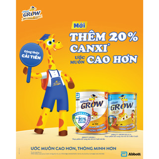 Sữa bột Abbott Grow 1 900g HSD 4-1-2025