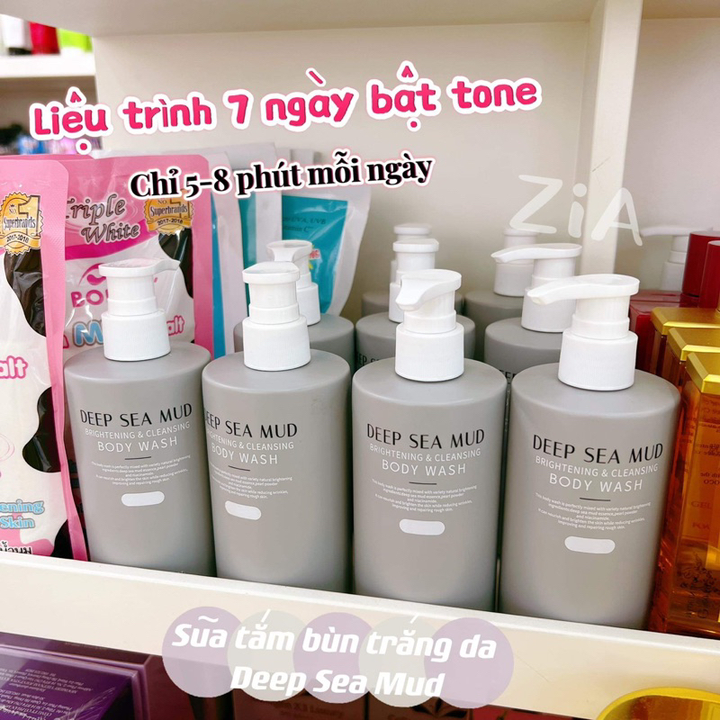 SỮA TẮM BÙN NÚI BIỂN SÂU DEEP SEA MUD 300ml