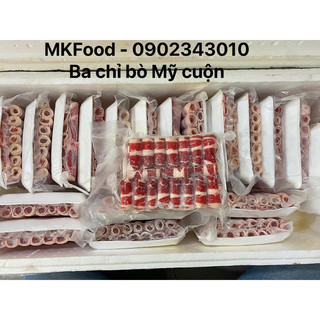 Ba chỉ bò mỹ cuộn vip