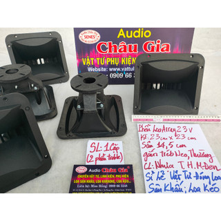 Phễu loa array 23cm -23cm 2 cái Audio Châu Gia