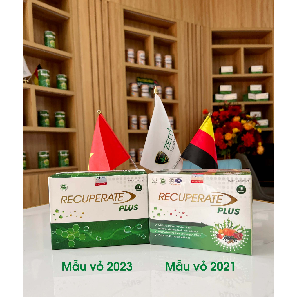 Đạm tươi Recuperate Plus của Đức mẫu mới 2023