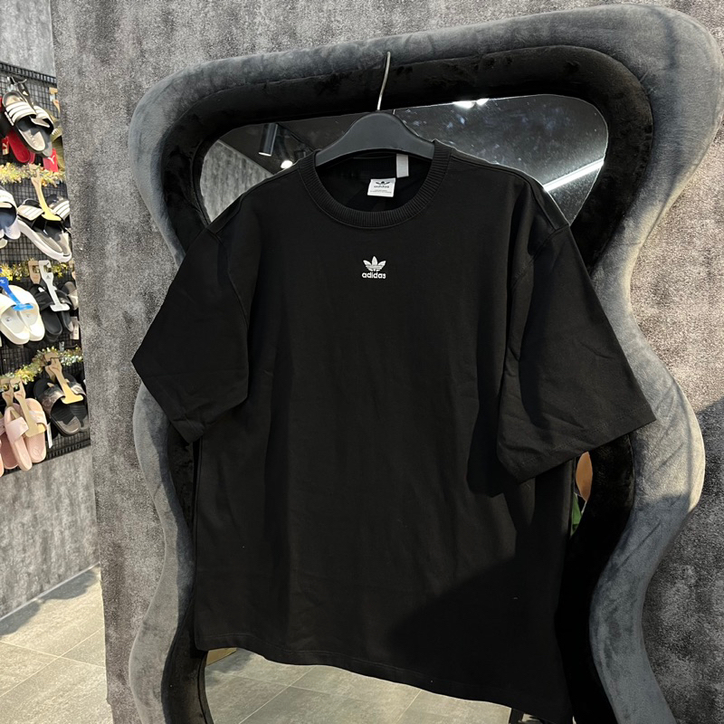 Áo Thun Chính Hãng Adidas Adicolor Essentials Black Shop Xám Store