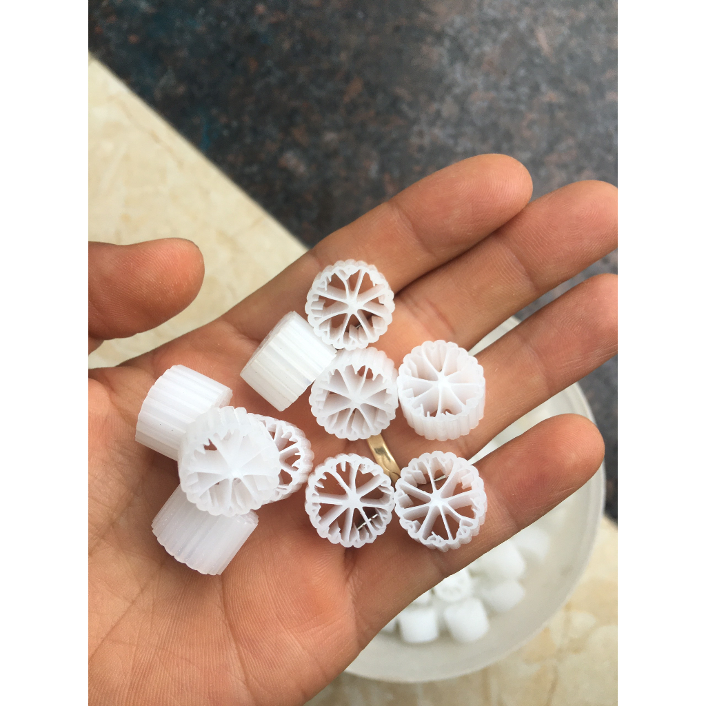 100gr,200gr,300gr,400gr,500gr Hạt lọc Kaldnes lọc nước bể thuỷ sinh