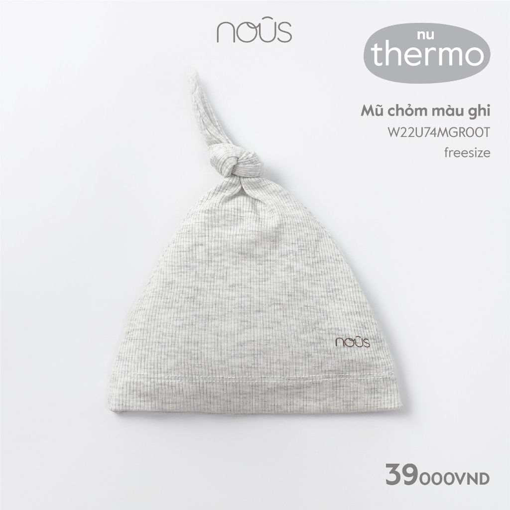 Mũ chỏm, tròn Nous cho bé trai, bé gái nhiều màu sắc chất mềm mại