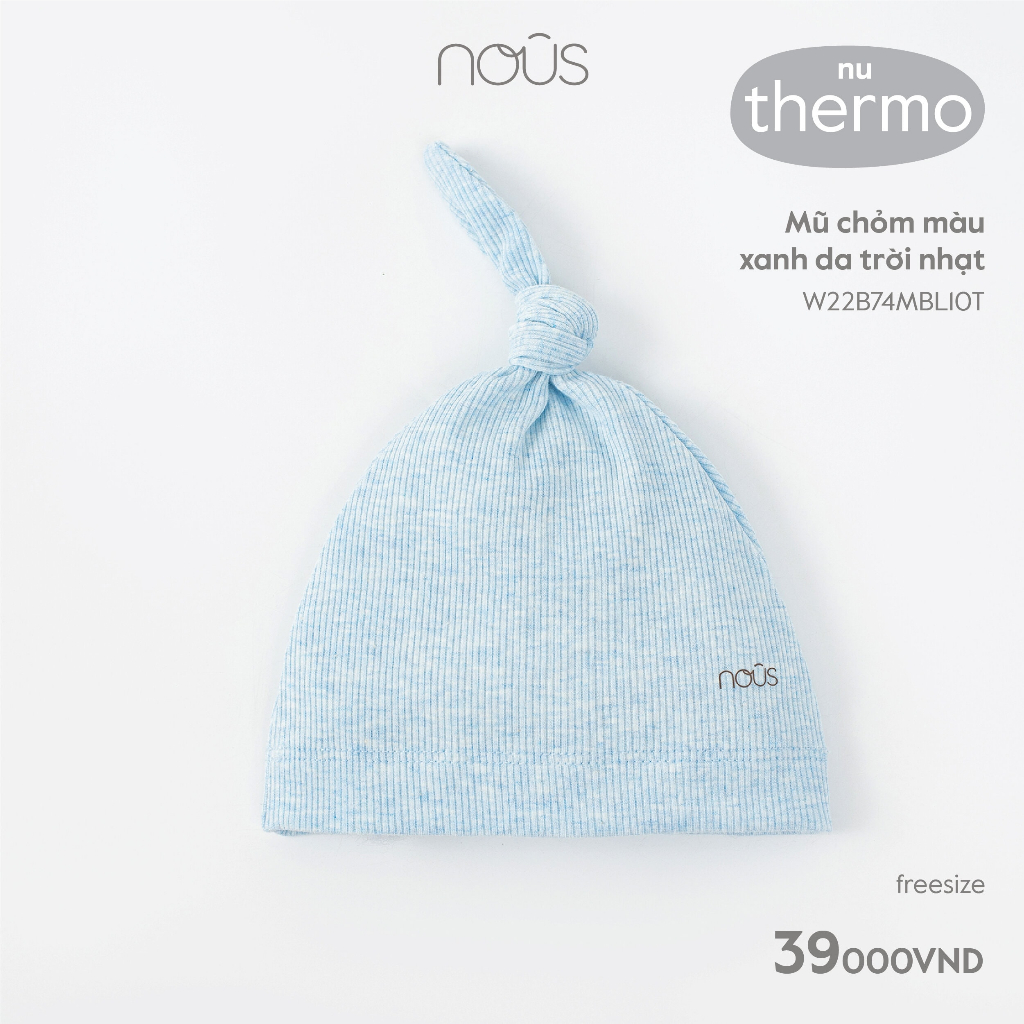 Mũ chỏm, tròn Nous cho bé trai, bé gái nhiều màu sắc chất mềm mại