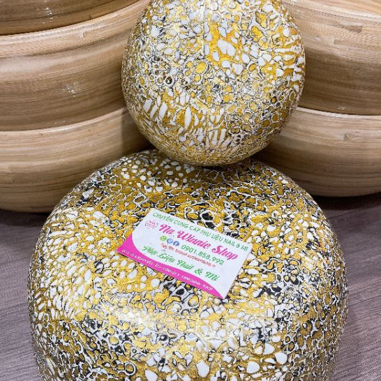 Bát ngâm tay, ngâm chân gỗ tre tự nhiên , hồng , xám , trắng , xanh , đỏ , tím , vàng