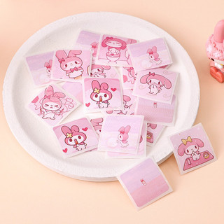 Cuộn 500 tem tròn/ sticker Sanrio