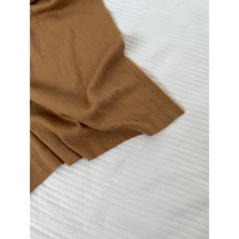 Vải thun tăm tông màu Hàn