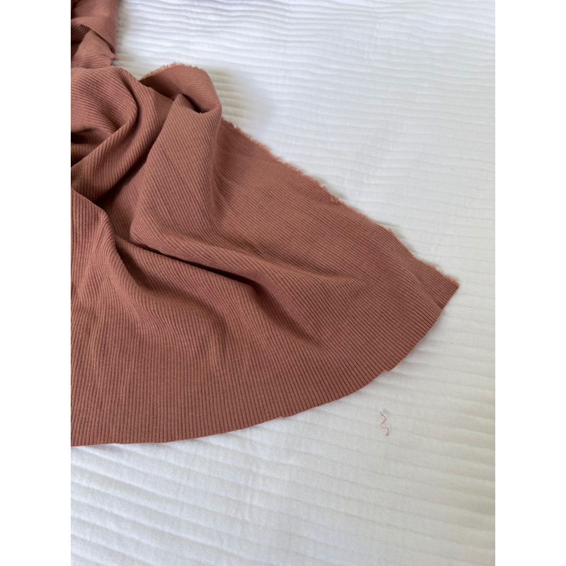 Vải thun tăm tông màu Hàn