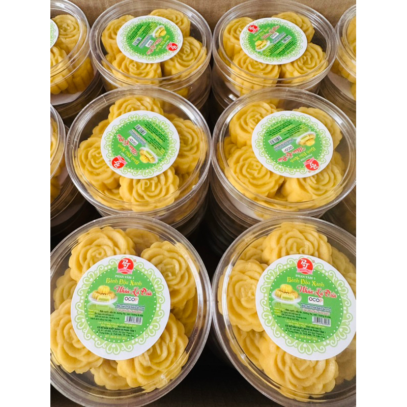 Bánh đậu xanh thơm dẻo nhân khoai môn lá dứa👍👍